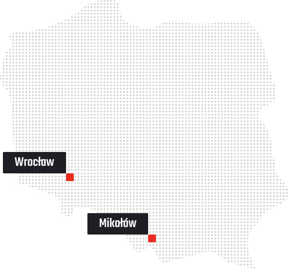 Nasze punkty - Mikołów, Wrocław