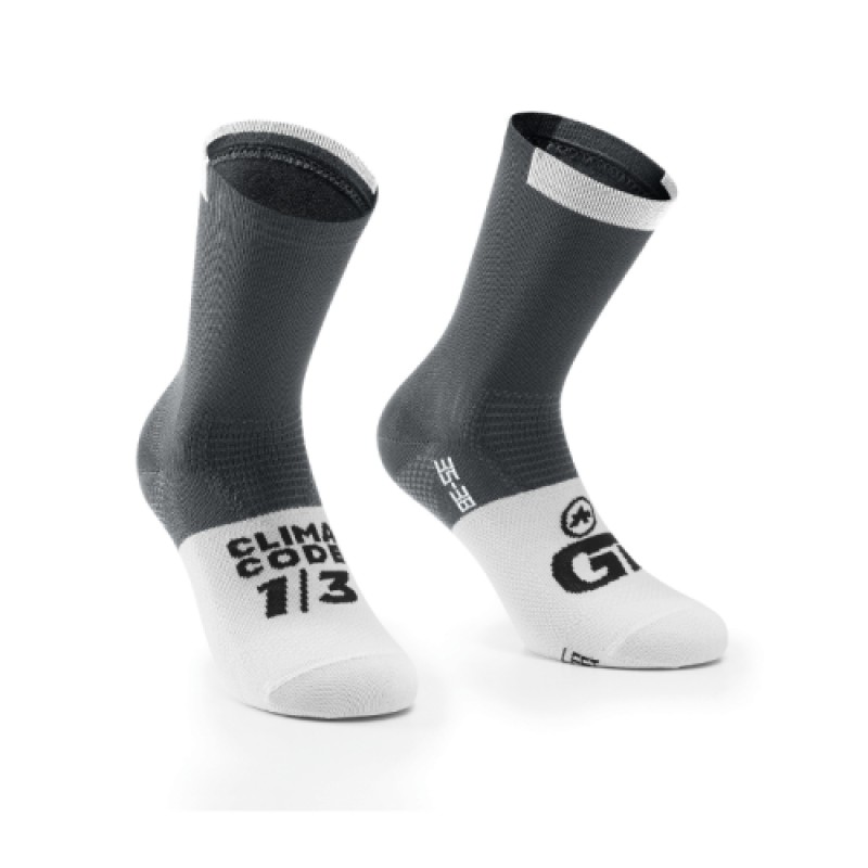 Skarpety ASSOS GT Socks C2 torpedoGrey 0 Skarpety ASSOS GT Socks C2 torpedoGrey 0