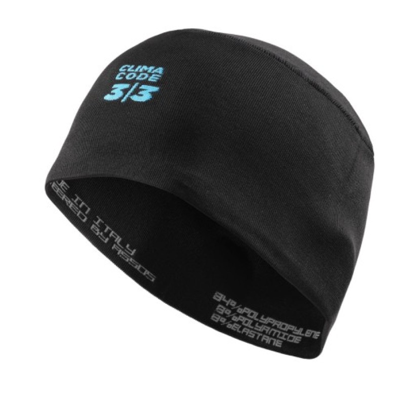 Czapka kolarska ASSOS Winter Cap Black Series I Czapka kolarska ASSOS Winter Cap Black Series I