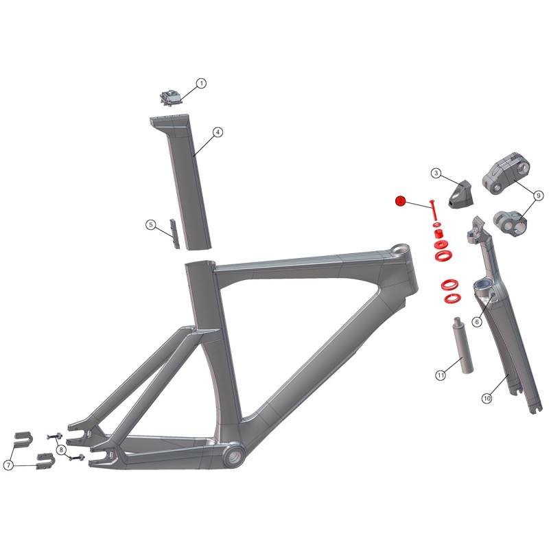 Łożyska sterów BMC Headset TRACKM01 Łożyska sterów BMC Headset TRACKM01