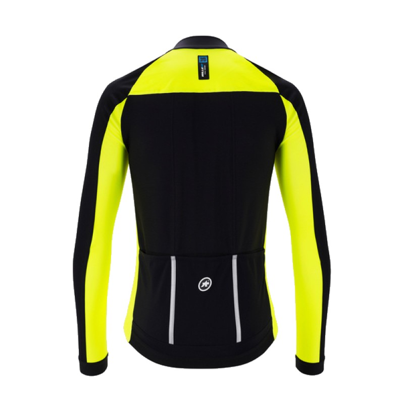 Kurtka kolarska zimowa ASSOS MILLE GT Winter Jacket EVO Fluo Yellow L Kurtka kolarska zimowa ASSOS MILLE GT Winter Jacket EVO Fluo Yellow L