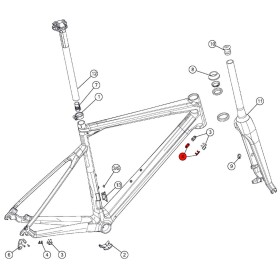 Zaślepki ramy BMC Di2 kit #2 