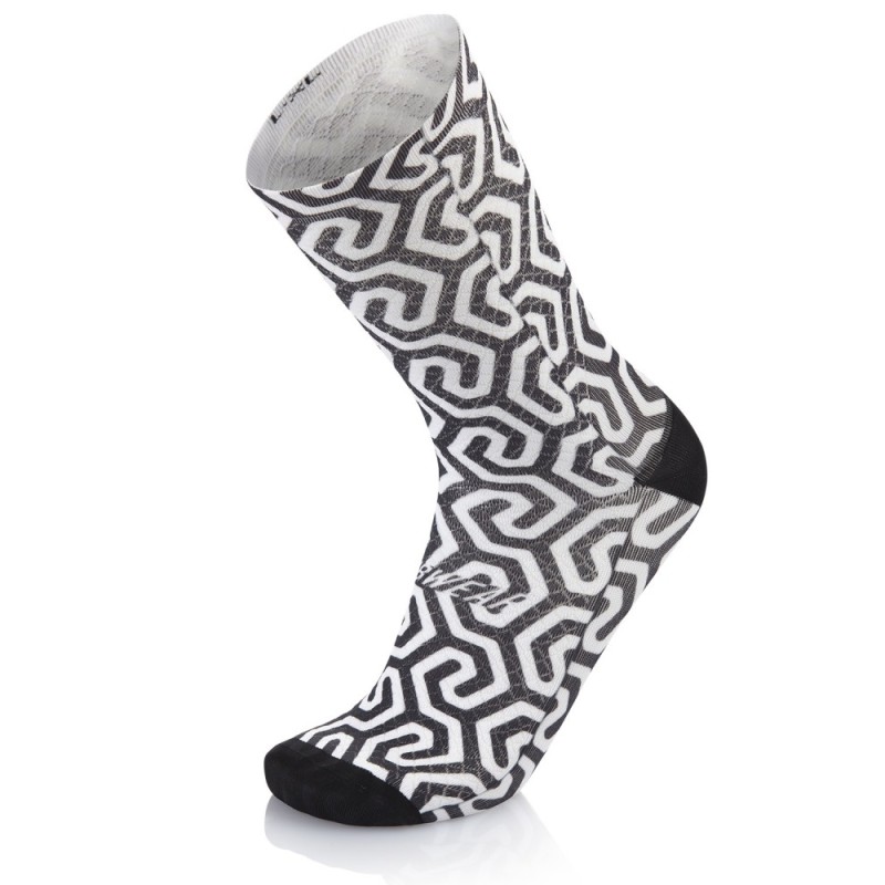MB WEAR Skarpety : Socks Fun Evo Black and White MB WEAR Skarpety : Socks Fun Evo Black and White