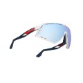 Okulary RUDY PROJECT DEFENDER STRIPES WHITE GLOSS/WHITE - MULTILASER ICE