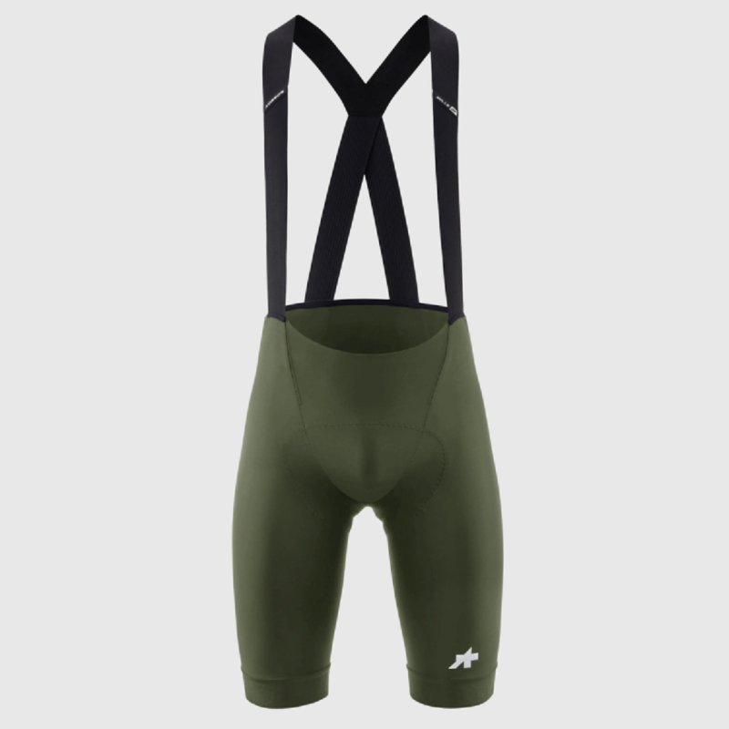 Spodenki kolarskie ASSOS MILLE GT Bib Shorts S11 Moss Green M Spodenki kolarskie ASSOS MILLE GT Bib Shorts S11 Moss Green M