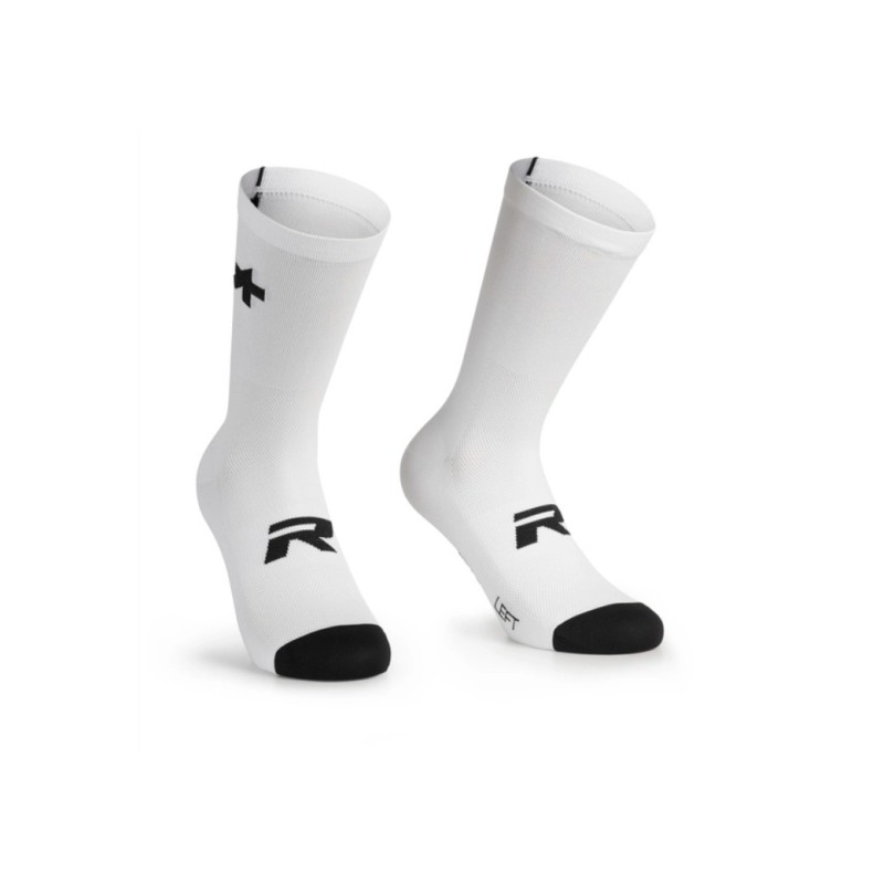 Skarpety ASSOS R Socks S9 - twin pack White Series Skarpety ASSOS R Socks S9 - twin pack White Series