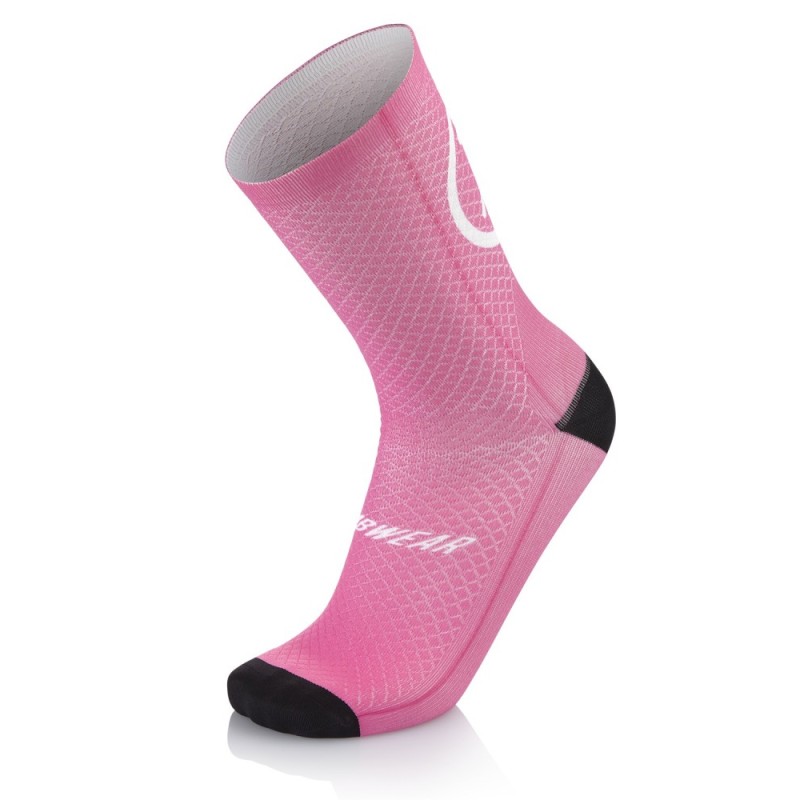 MB WEAR Skarpety : Socks Smile Evo Pink L/XL MB WEAR Skarpety : Socks Smile Evo Pink L/XL