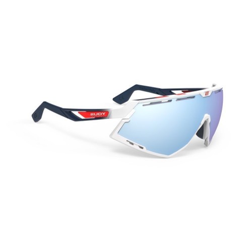 Okulary RUDY PROJECT DEFENDER STRIPES WHITE GLOSS/WHITE - MULTILASER ICE