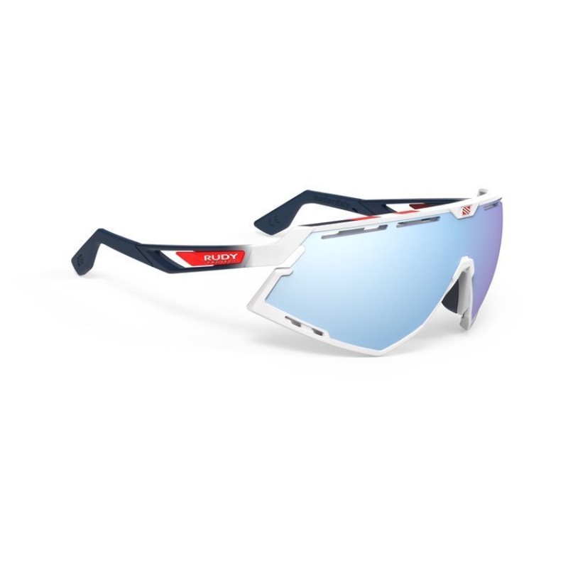 Okulary RUDY PROJECT DEFENDER STRIPES WHITE GLOSS/WHITE - MULTILASER ICE