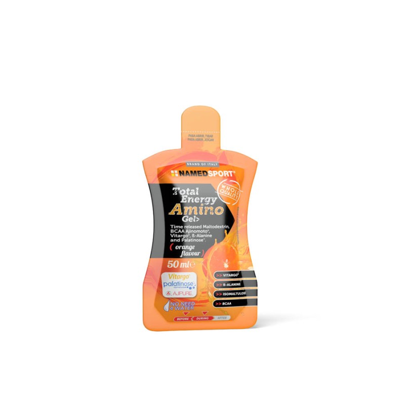 NAMED Total Energy Amino Gel 50ml pomarańcz NAMED Total Energy Amino Gel 50ml pomarańcz