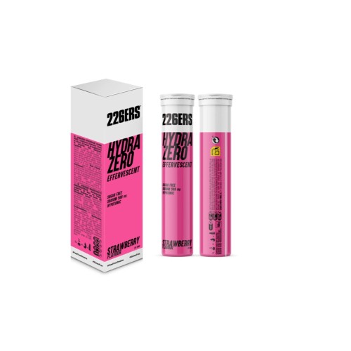 226ers HYDRAZERO EFFERVESCENT tabletki musujące do bidonu 20szt - truskawka