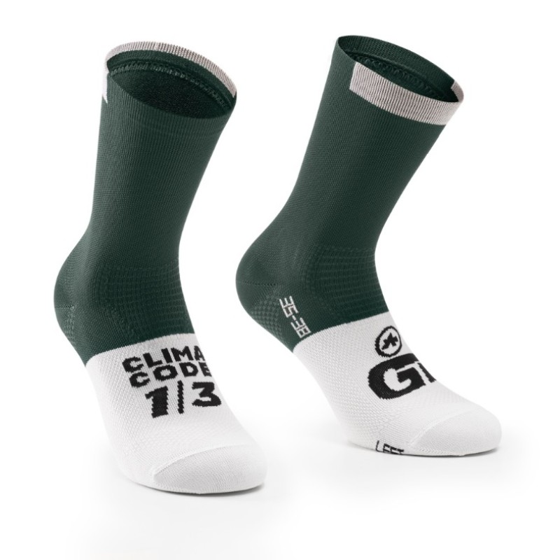Skarpety ASSOS GT Socks C2 Grenade Green II Skarpety ASSOS GT Socks C2 Grenade Green II
