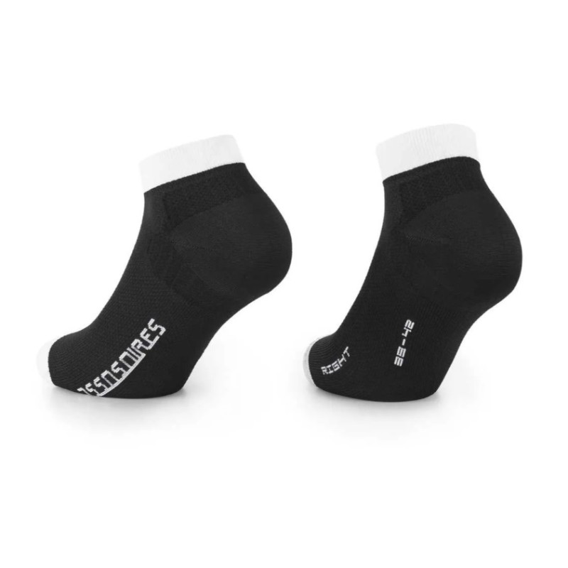 Skarpety niskie ASSOS RS Socks SUPERLEGER low Black Series I Skarpety niskie ASSOS RS Socks SUPERLEGER low Black Series I