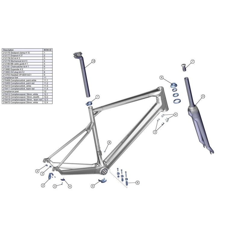 BMC Seatpost clamp #14 BMC Seatpost clamp #14