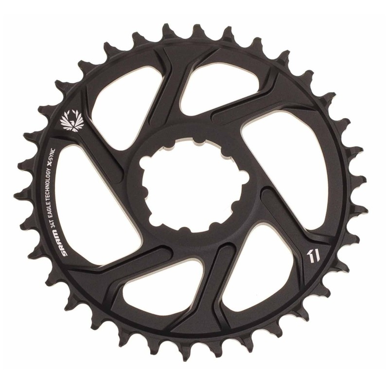 Zębatka SRAM X-SYNC 2 36T Direct Mount 3mm Offset Boost Alum Eagle Black Zębatka SRAM X-SYNC 2 36T Direct Mount 3mm Offset Boost Alum Eagle Black