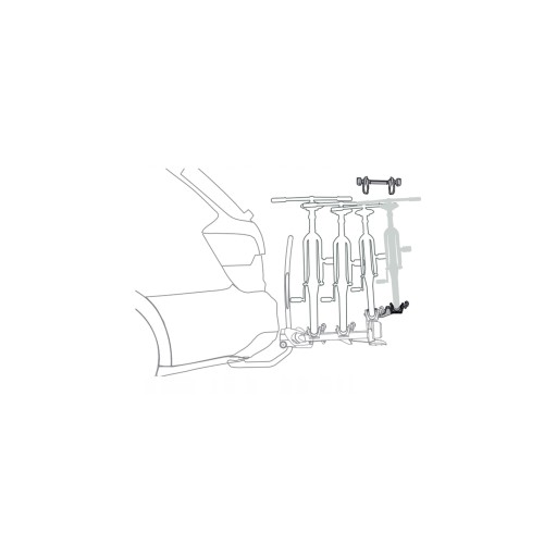 Yakima JustClick EVO +1 - przystawka na dodatkowy rower