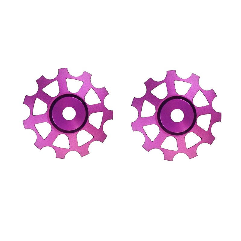 NOVARIDE Ceramiczne kółka przerzutek 11T: PURPLE NOVARIDE Ceramiczne kółka przerzutek 11T: PURPLE