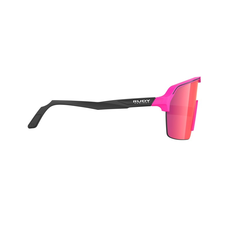 Okulary RUDY PROJECT SPINSHIELD AIR PINK FLUO/BLACK MATTE - Multilaser Red Okulary RUDY PROJECT SPINSHIELD AIR PINK FLUO/BLACK MATTE - Multilaser Red