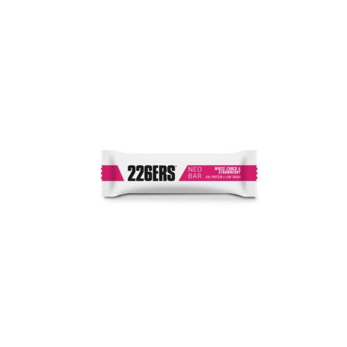226ers NEO BAR 50g. WHITE CHOCO & STRAWBERRY (oblany białą czekoladą)