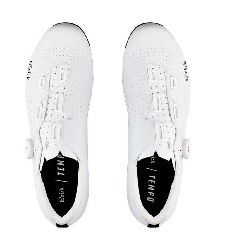 Buty szosowe FIZIK Tempo Decos Carbon białe/białe - 38
