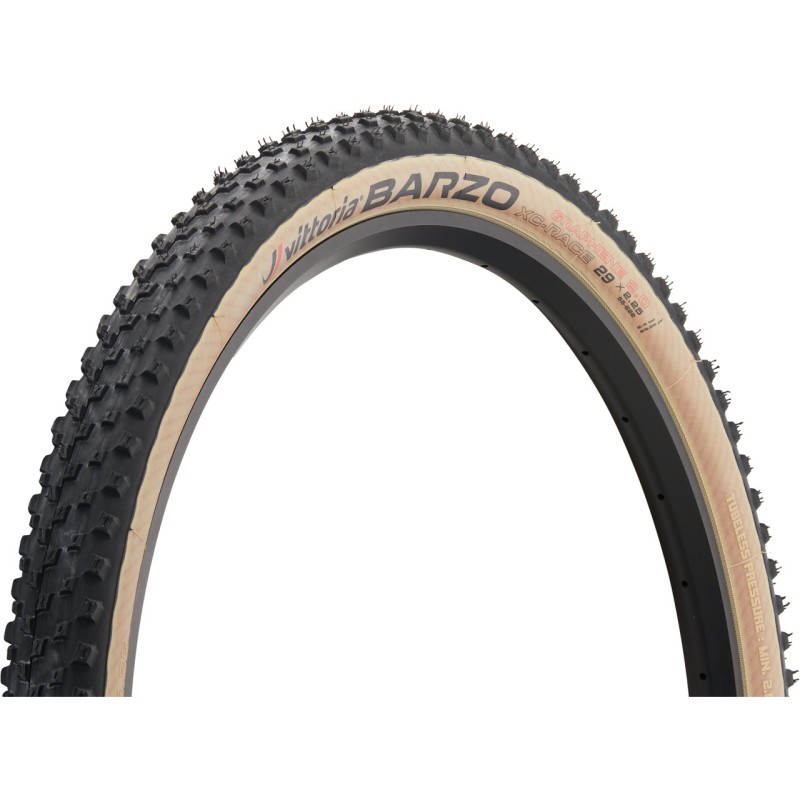 Opona VITTORIA Barzo G2.0 29x2.25, czarno-beżowa, zwijana, TLR Opona VITTORIA Barzo G2.0 29x2.25, czarno-beżowa, zwijana, TLR