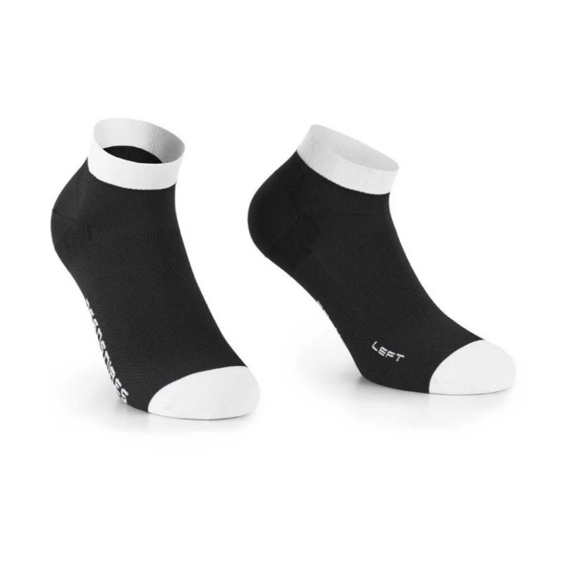 Skarpety niskie ASSOS RS Socks SUPERLEGER low Black Series I Skarpety niskie ASSOS RS Socks SUPERLEGER low Black Series I