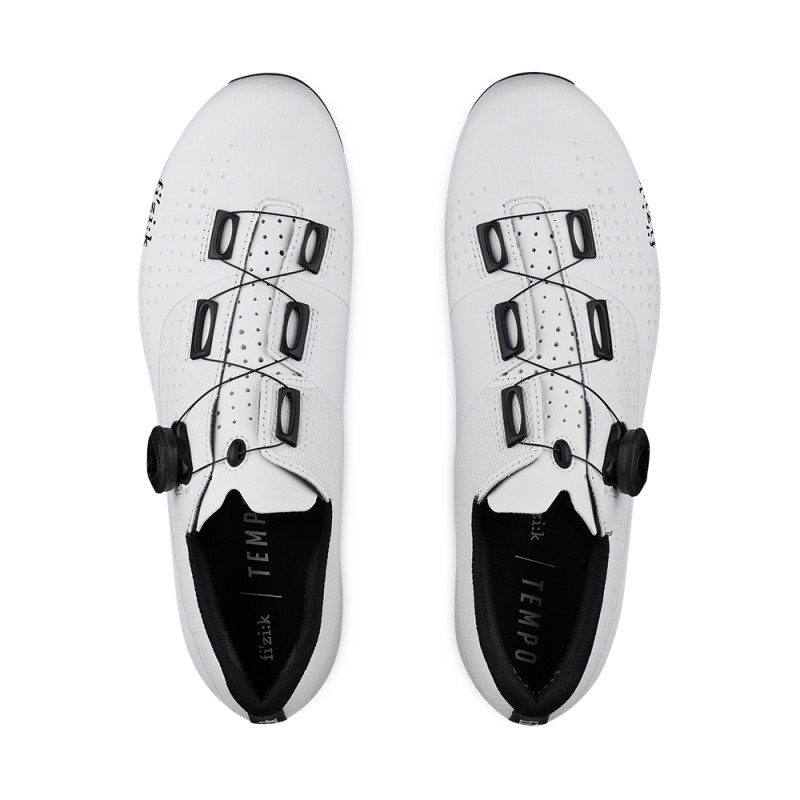 Buty szosowe FIZIK Tempo Overcurve R4 białe/czarne - 43.5 Buty szosowe FIZIK Tempo Overcurve R4 białe/czarne - 43.5