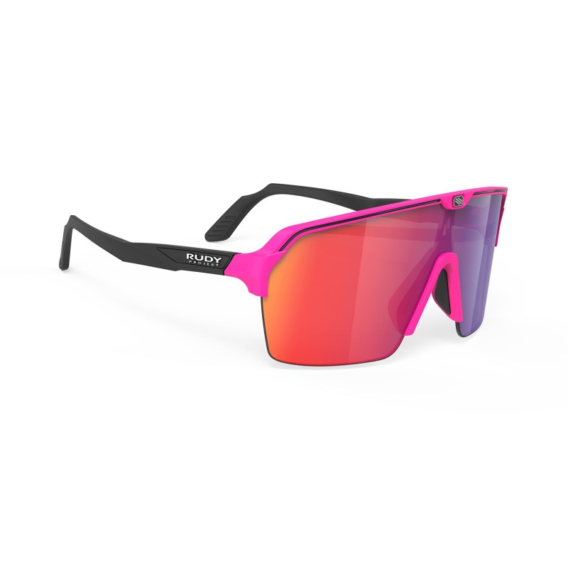 Okulary RUDY PROJECT SPINSHIELD AIR PINK FLUO/BLACK MATTE - Multilaser Red Okulary RUDY PROJECT SPINSHIELD AIR PINK FLUO/BLACK MATTE - Multilaser Red
