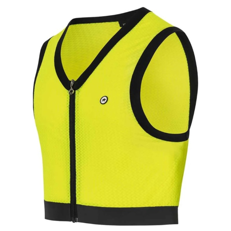 Kamizelka odblaskowa ASSOS SEEME Vest P1 Optic Yellow rozm I Kamizelka odblaskowa ASSOS SEEME Vest P1 Optic Yellow rozm I