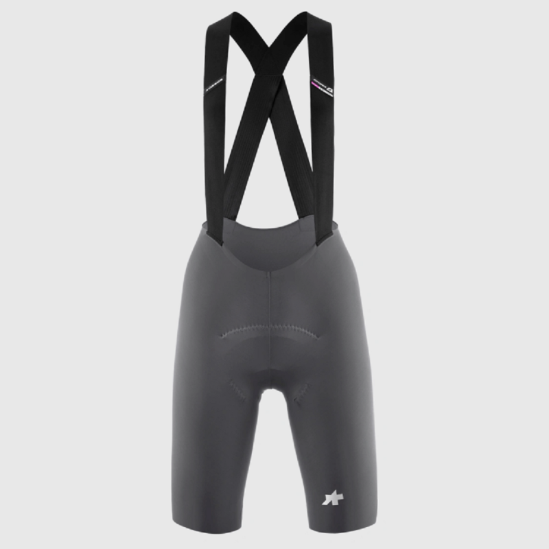 Spodenki kolarskie damskie ASSOS DYORA R Bib Shorts S11 Robust Grey 
