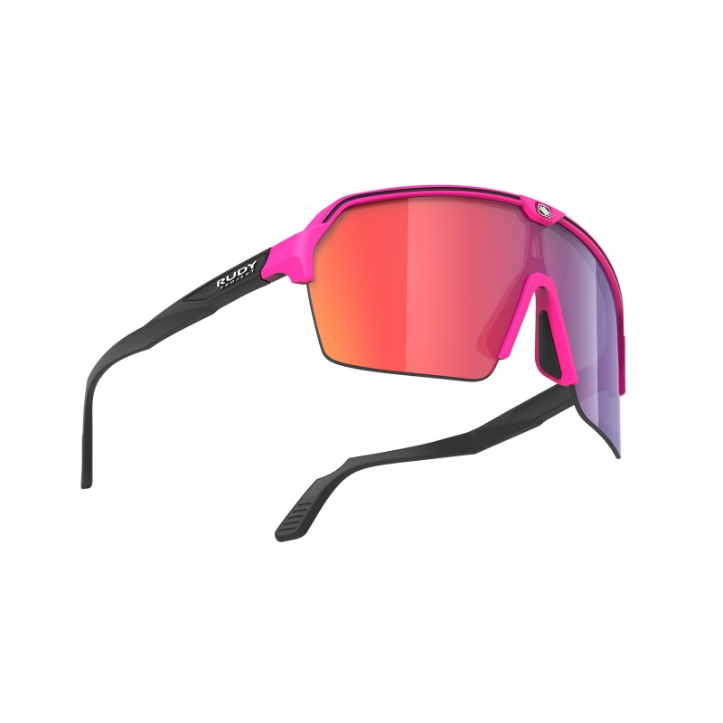 Okulary RUDY PROJECT SPINSHIELD AIR PINK FLUO/BLACK MATTE - Multilaser Red Okulary RUDY PROJECT SPINSHIELD AIR PINK FLUO/BLACK MATTE - Multilaser Red