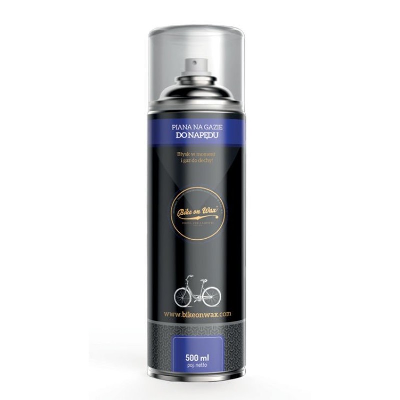 Trezado Bike on Wax - Piana na gazie do napędu - aerozol 400ml Trezado Bike on Wax - Piana na gazie do napędu - aerozol 400ml