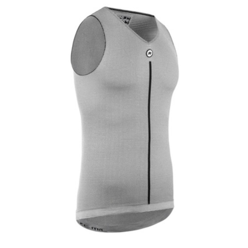 Podkoszulka potówka ASSOS ASSOSOIRES Summer NS Skin Layer P1 Grey Series I Podkoszulka potówka ASSOS ASSOSOIRES Summer NS Skin Layer P1 Grey Series I
