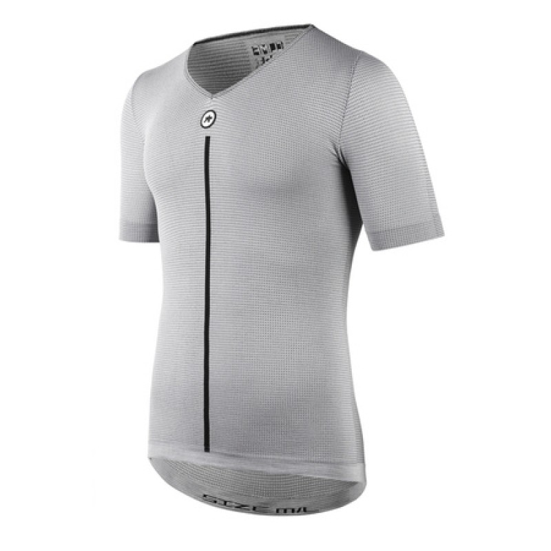 Podkoszulka potówka ASSOS ASSOSOIRES Summer SS Skin Layer P1 Grey Series II Podkoszulka potówka ASSOS ASSOSOIRES Summer SS Skin Layer P1 Grey Series II
