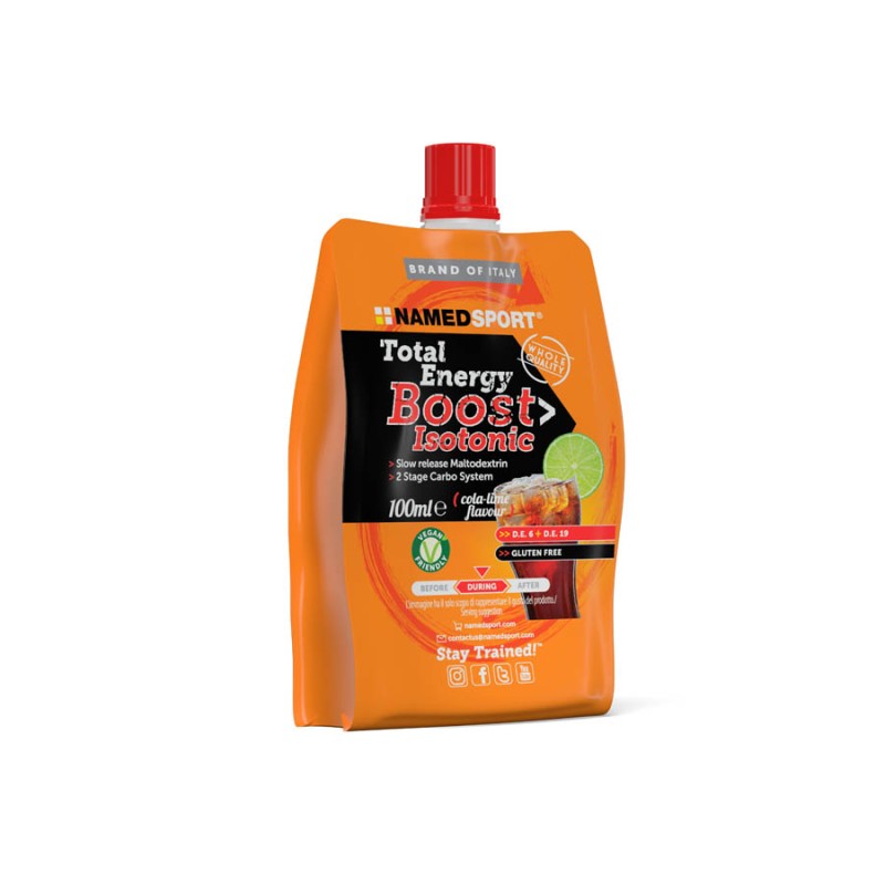NAMED TOTAL ENERGY BOOST ISOTONIC cola - limonka