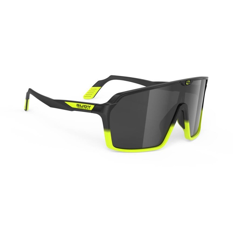Okulary RUDY PROJECT SPINSHIELD BLACK FADE YELLOW FLUOMATTE - SMOKE BLACK Okulary RUDY PROJECT SPINSHIELD BLACK FADE YELLOW FLUOMATTE - SMOKE BLACK