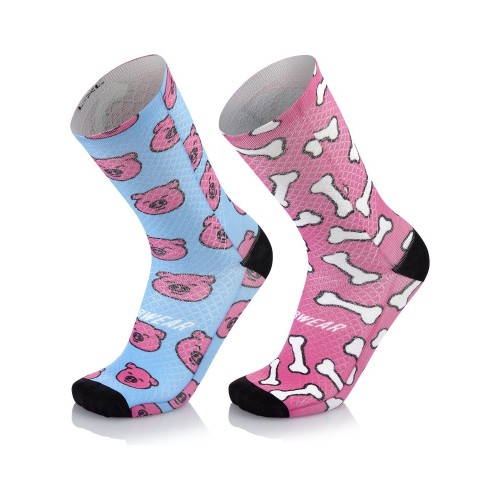 MB WEAR Skarpety : Socks Fun EVO Pork L/XL