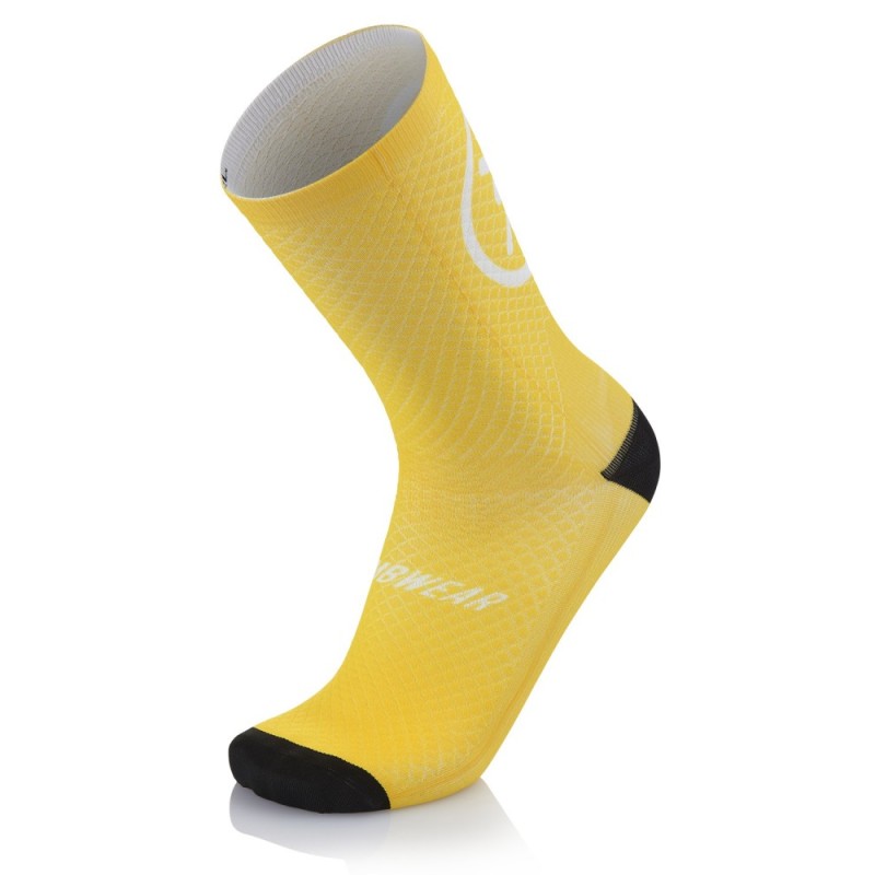 MB WEAR Skarpety : Socks Smile Evo Yellow MB WEAR Skarpety : Socks Smile Evo Yellow