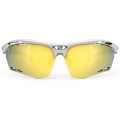 Okulary RUDY PROJECT PROPULSE LIGHT GREY MATTE - MULTILASER YELLOW