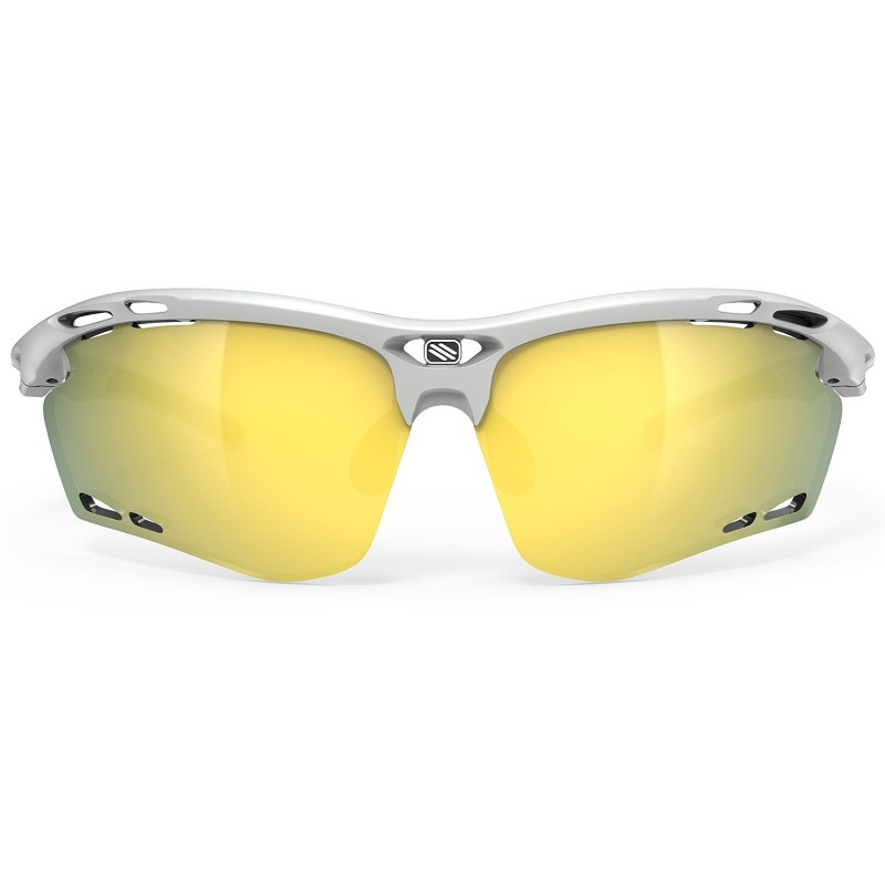 Okulary RUDY PROJECT PROPULSE LIGHT GREY MATTE - MULTILASER YELLOW