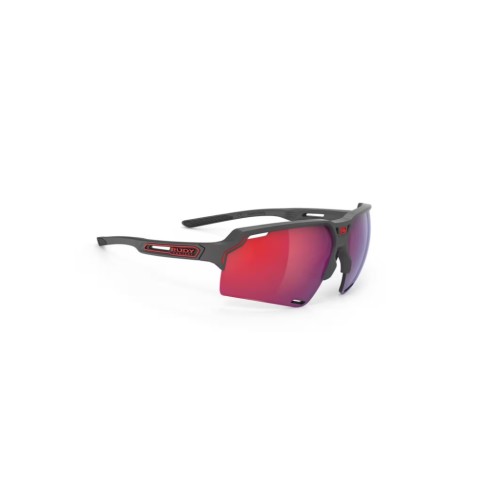 Okulary RUDY PROJECT DELTABEAT CHARCOAL MATTE - MULTILASER RED