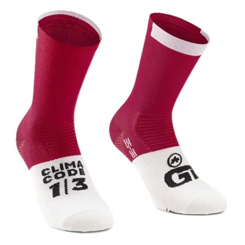 Skarpety ASSOS GT Socks C2 Bolgheri Red Skarpety ASSOS GT Socks C2 Bolgheri Red