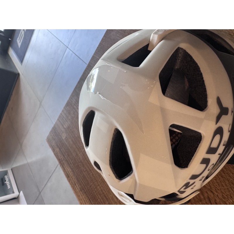 RUDY PROJECT KASK PROTERA + WHITE - TITANIUM (MATTE) [R: S-M 55-58]