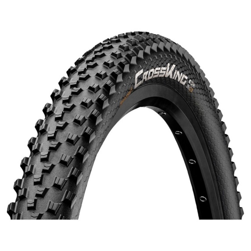Opona CONTINENTAL Cross King 26x2.2 Czarna Drut Opona CONTINENTAL Cross King 26x2.2 Czarna Drut