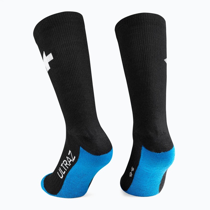 Skarpety zimowe ASSOS Ultraz Winter Socks P1 Black Series I Skarpety zimowe ASSOS Ultraz Winter Socks P1 Black Series I