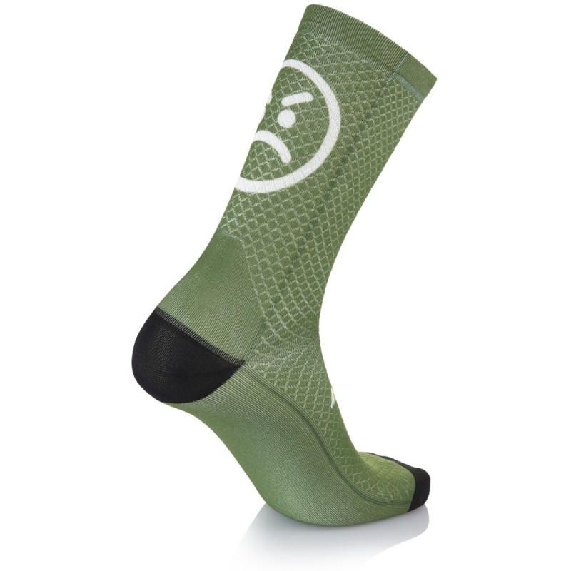 MB WEAR Skarpety : Socks Smile Evo Green L/XL MB WEAR Skarpety : Socks Smile Evo Green L/XL