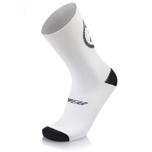 MB WEAR Skarpety : Socks Smile Evo White L/XL